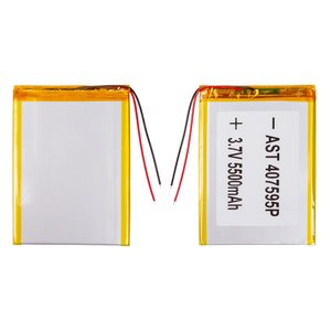 Аккумулятор 317196, 96 мм, 71 мм, 3,1 мм, Li ion, 3,7 В, 3000 мАч, с контроллером