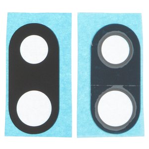 Стекло камеры для Google Pixel 7a, черное, без рамки