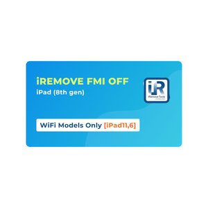 iRemove FMI OFF  iPad 8th gen  лише WiFi моделі [iPad11,6]
