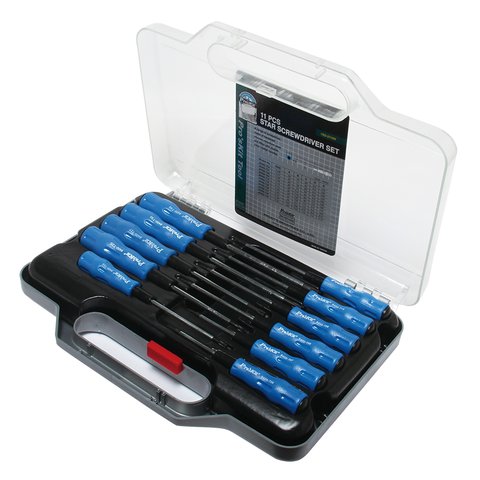 Набор звездообразных отверток Pro'sKit 1SD-2119N (11 шт.)