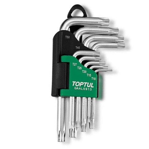Набір Г подібних ключів TORX TOPTUL GAAL0913 9 шт. 