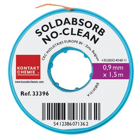 Стрічка для випаювання Kontakt Chemie SOLDABSORB, Ш  0,9 мм, Д  1,5 м
