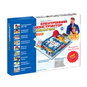 Электронный конструктор ЗНАТОК 999 схем