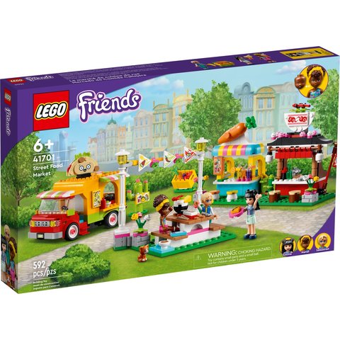 Конструктор LEGO Friends Ринок вуличної їжі 41701 